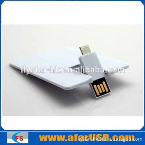 OTG micro USB flash drive 2.0 card reader usb stick with full capacity